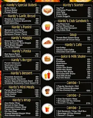 Hardy's menu 2