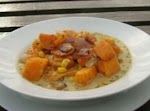 Sweet Potato-Corn Chowder was pinched from <a href="http://www.food.com/recipe/sweet-potato-corn-chowder-210667" target="_blank">www.food.com.</a>