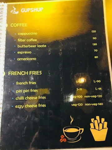 Cafe Gupshup menu 