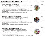 Body Power Cafe menu 4