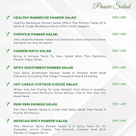 Veg Salad Company menu 3