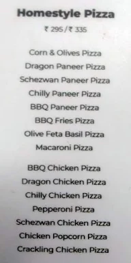 Loaded Pizza menu 1