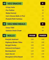 Chauraaha Rolls And Snacks menu 2