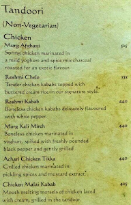 Copper Chimney menu 1