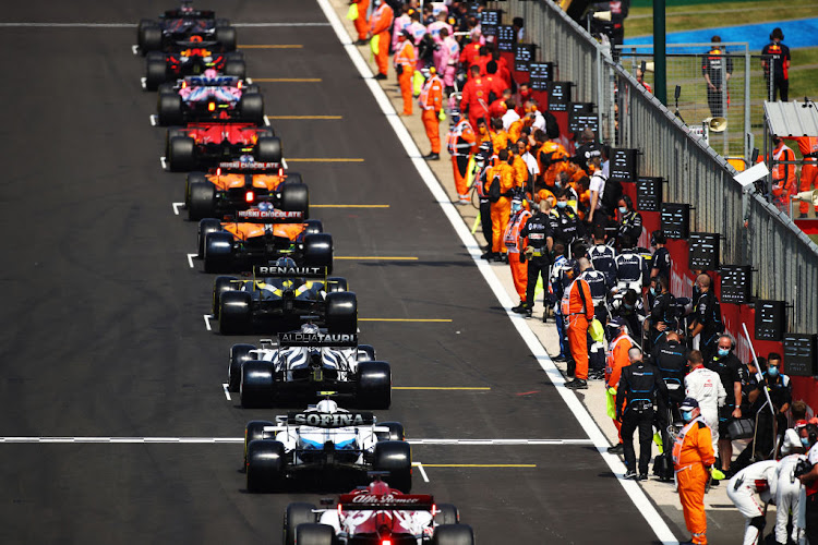 F1's new Sprint format will debut at the Silverstone Grand Prix this weekend. Picture: BRYN LENNON/GETTY IMAGES