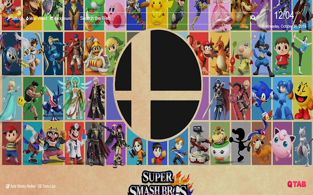 Super Smash Bros Wallpapers HD New Tab