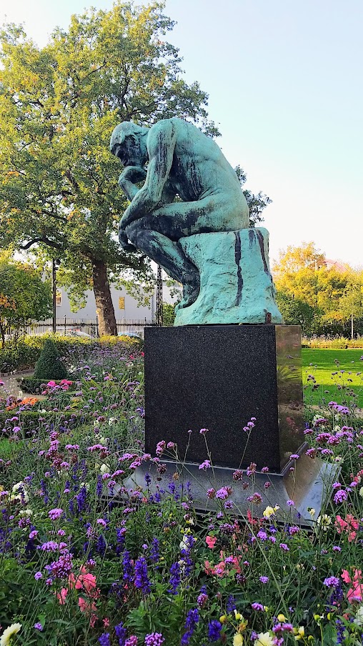 Rodin's The Thinker both in large and small form can be found at Ny Carlsberg Glyptotek in Copenhagen, which houses one of the largest collection of French sculpture August Rodin in the world