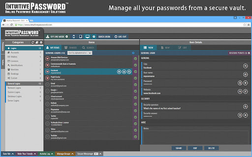 Intuitive Password®: Password Manager