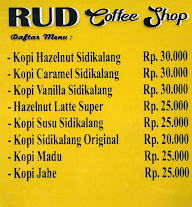 Cafe Rud Excellent menu 2