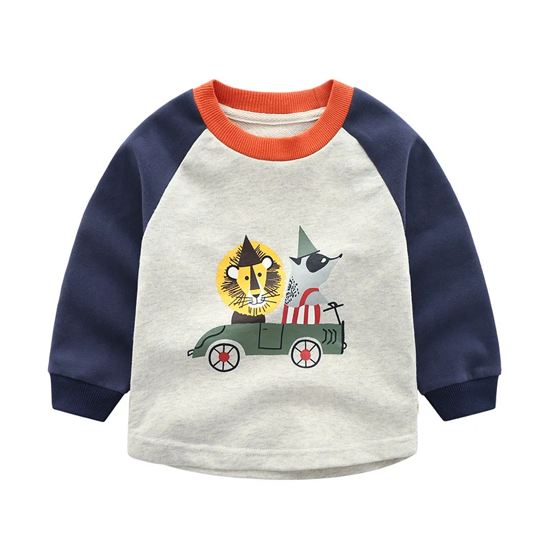 Title 4, T-shirt en coton A épaissie pour enfants, motif...
