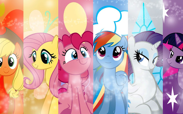 My Little Pony G4 05 - 1366x768 chrome extension