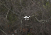 A drone flies during the SA Schools training session in Stellenbosch last month.