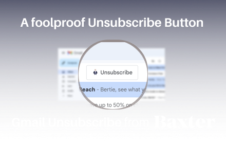 Gmail Unsubscribe - bulk email unsubscription Preview image 0