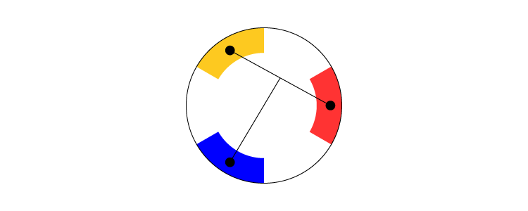 split complementary color scheme