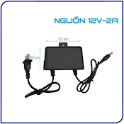 Nguồn Camera Tai Treo 12V - 2A (Loại Xịn Tốt) - Nguồn Dùng Cho Camera Giám Sát (Hikvision, Dahua, Hiviz)