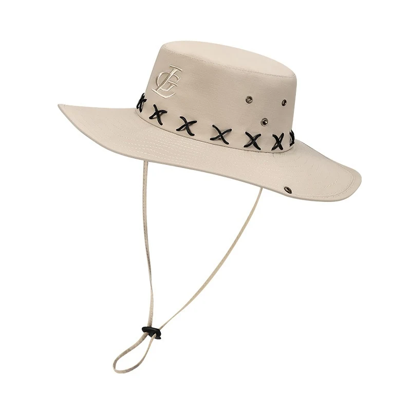 Chapéu de verão UV masculino para atividades ao ar livre Proteção solar respirável e confortável Perfeito para praia, pesca e caminhadas Leve e prático