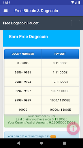 Free Bitcoin  Dogecoin
