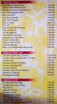 Hotel Yashraj menu 3