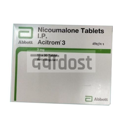 Acitrom 3mg Tablet