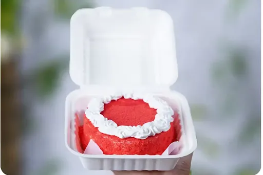 Red Velvet Bento Cake [250 Grams]