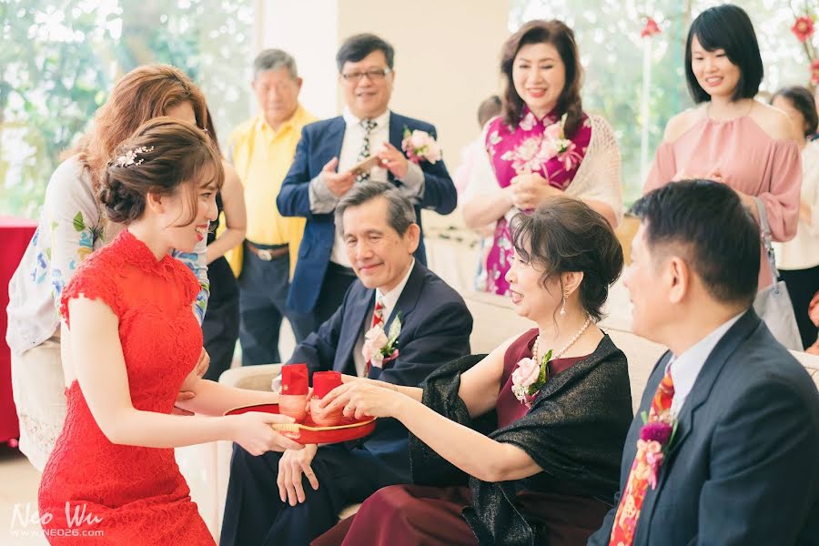 Wedding photographer Neo Wu (neowu). Photo of 10 June 2019