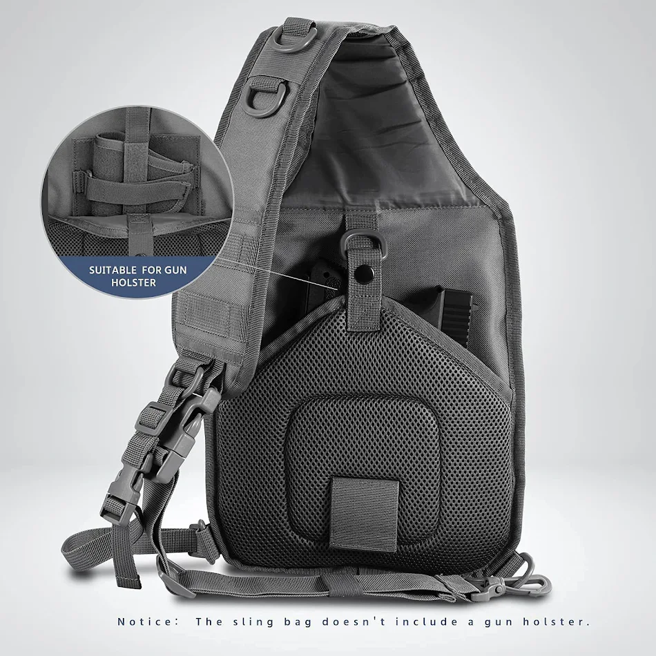 Zaino Tattico Militare di Grande Capacità per Sport all'Aria Aperta, Ciclismo e Attività Tattiche. Robusto e Versatile.