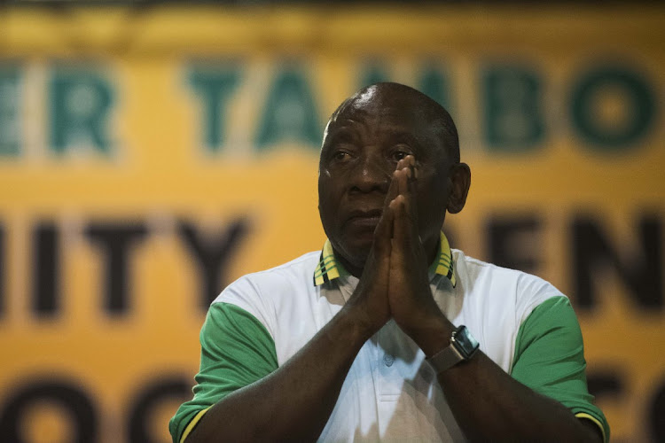 Cyril Ramaphosa was elected ANC president at the party's national conference at the Nasrec Expo Centre on December 18 2017. File photo: GALLO IMAGES/ALET PRETORIUS