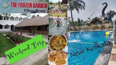 Cheapest Resort near Kolkata | Weekend Destination | The Frozen Garden  Village Resort | Life Surfing - YouTube