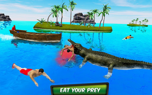 Hungry Crocodile Attack 3D