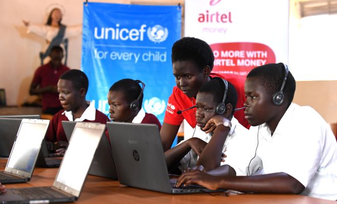 The UNICER-Airtel partnership will see the roll-out of digital learning by connecting schools to the internet