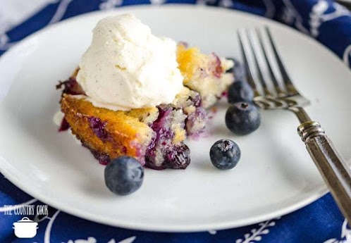 Click Here for Recipe: Easy Blueberry Cobbler