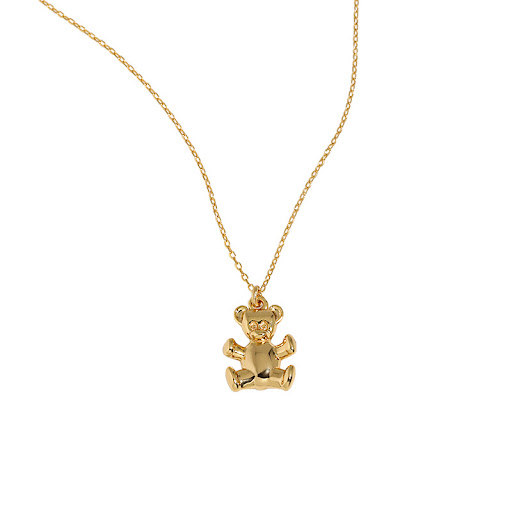 Title 5, Simple and Versatile Bear Texture S925 Sterling...