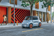 The Citroën Ami is fit for two passengers and is based on an electric quadricycle. 