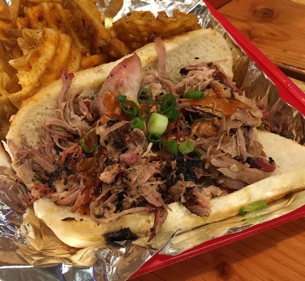 Rolling Smoke pulled pork