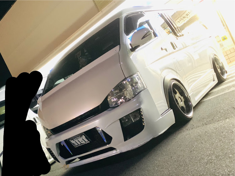 ハイエースバンの200系ハイエース・ハイエース200系・ハイエース・大切なご報告・オフ会！？に関するカスタム事例の投稿画像2枚目