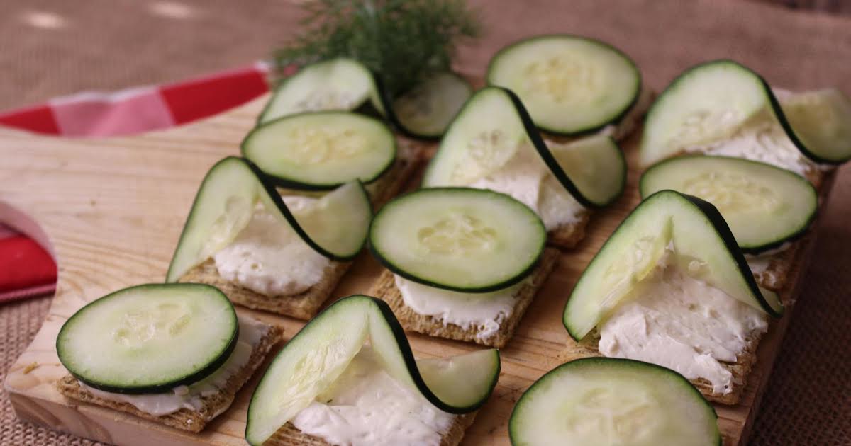 Cucumber Snacks | Just A Pinch Recipes
