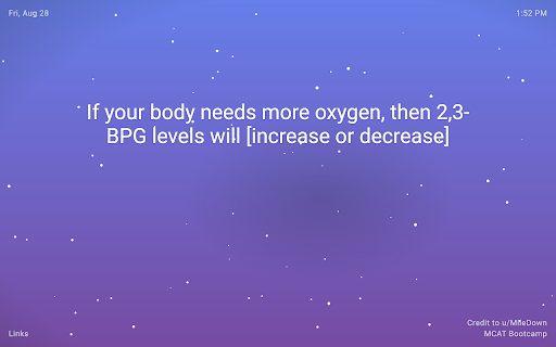 MileDown MCAT Flashcards - New Tab screenshot 3