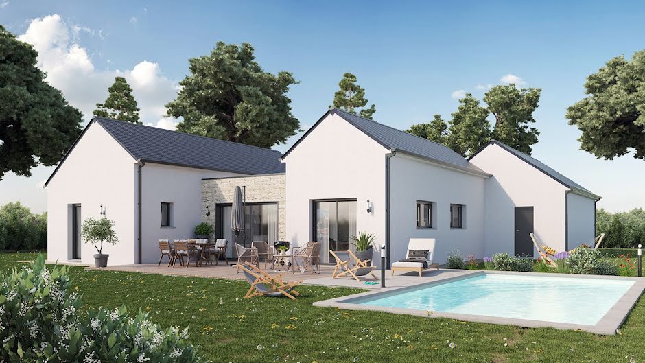 Vente maison neuve 4 pièces 93 m² à Guerande (44350), 471 711 €