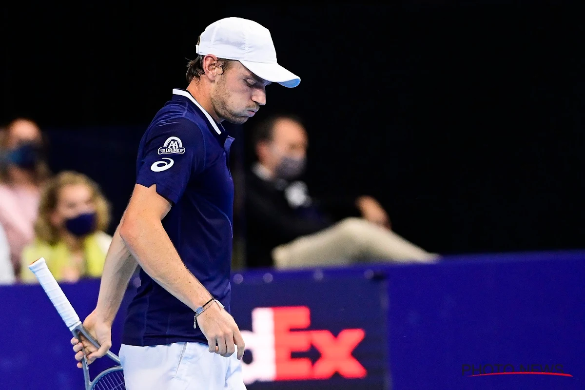 Goffin moet opgeven tijdens wedstrijd in Barcelona