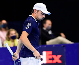 David Goffin kent zijn tegenstander op het ATP Masterstoernooi van Cincinnati