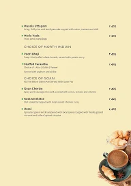 Seagull - Novotel Goa Dona Sylvia Resort Hotel menu 3