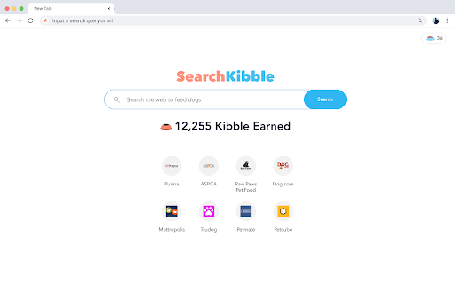 SearchKibble - feed dogs with every search