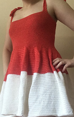 Simple Crochet Dress - free pattern