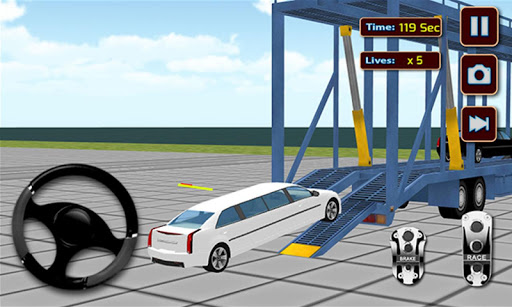 玩模擬App|3D豪华轿车轿车运输车:空气免費|APP試玩