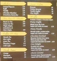 Snack Shack menu 2