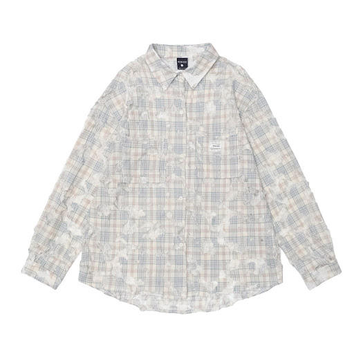 Title 2, Mens Fashion Personality Plaid Long-sleeved Sh...