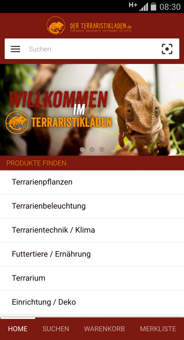Der Terraristikladen Screen 2