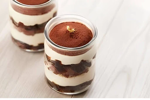 Tiramisu Unbaked Cheese Cake In Jar [1 Piece]