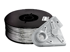 Silver PRO Series PLA Filament - 1.75mm (10lb)