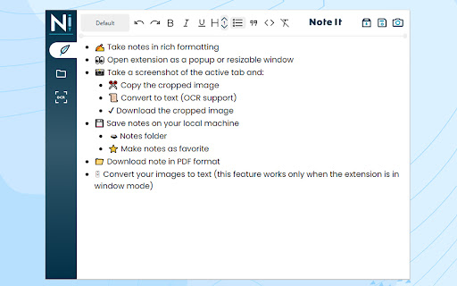 Note It - Notes & OCR